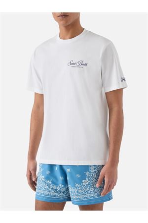 T-Shirt In Cotone Portland Man Con Stampa Frontale MC2 SAINT BARTH | T-shirt | PRL000200931L